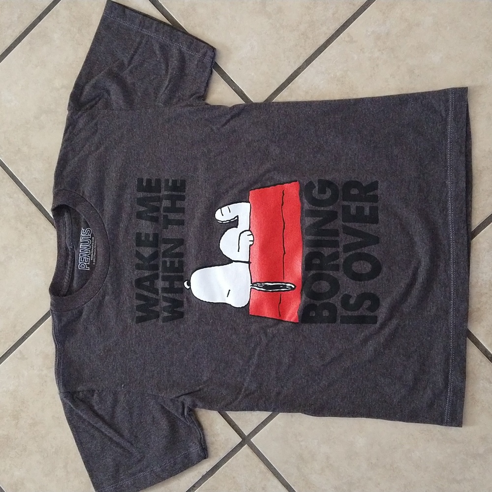Boys Sz S Peanuts T-Shirt